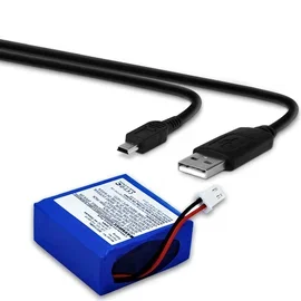 112-0410, LB-105 Batteri för Safescan 135i 145ix 155-S 155i 165-S 165i 185-S betalterminal , kortläsare , POS - 700mAh + USB Kabel Laddningsbart ersättningsbatteri eller reservbatteri...mer risnedsättning